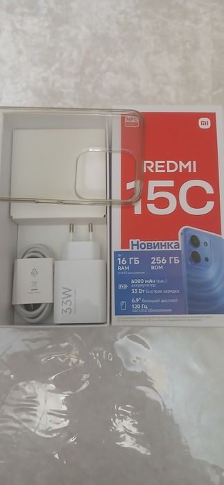 REDMI 15C 16/256GB. Ideal + full komplekt!!!