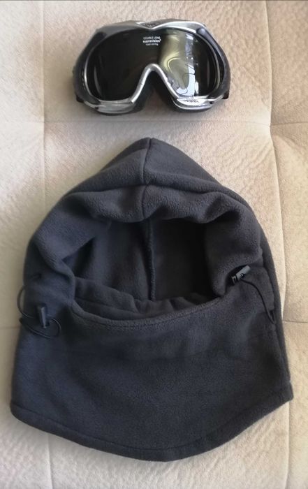 Ски очила UVEX + поларена маска (боне) WEDZE