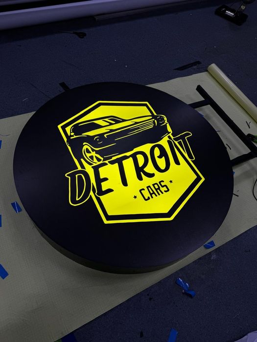 Объемный буква Лайтбокс