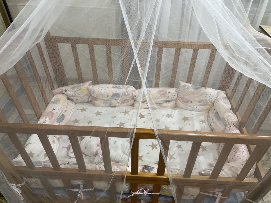 Детский манеж кровать