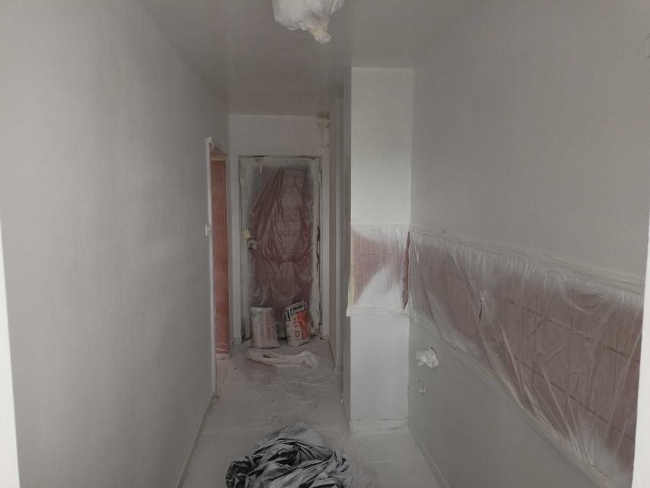 Zugrav/ Vopsea lavabila cu pompa Airless sau trafalet