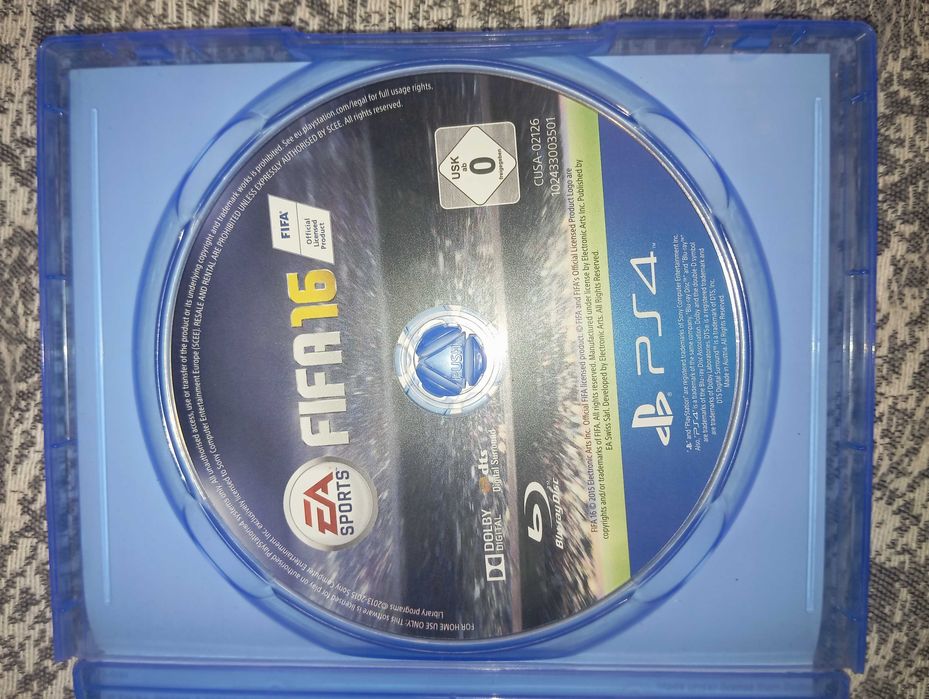 Диск за PlayStation4 fifa16