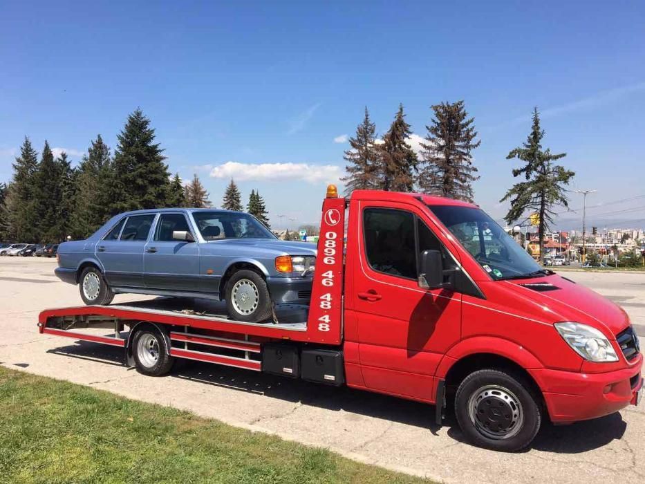 Пътна помощ и репатрак с лебедка пътна помощ Окей услуги автовоз