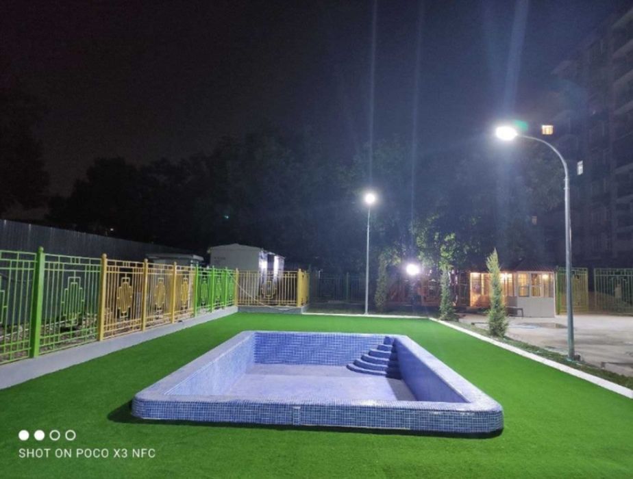 Бассейн ва дачаларга газон стена