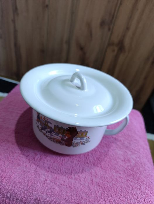 Горшки СССР детские и взрослые эмалированные