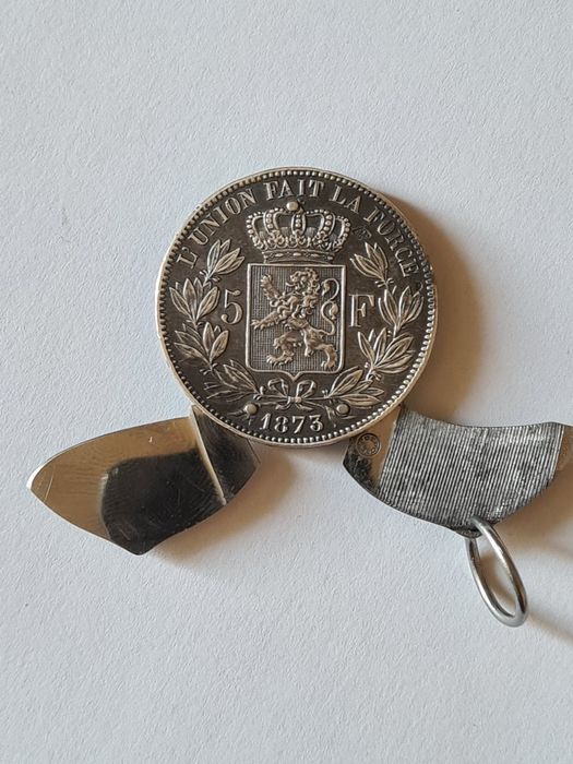 Moneda argint  modificata