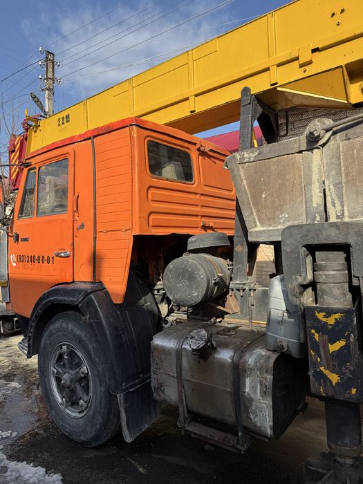 Авто кран Камаз Ивановец 25тон 21 метор