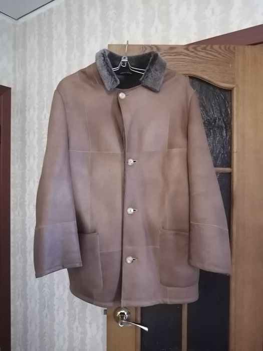 Пальто, мужская дубленка
