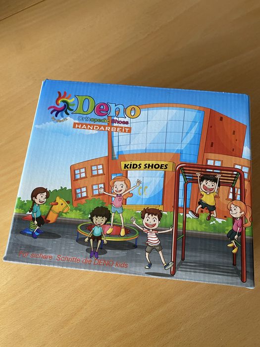 Ортопедични кожени,ръчно изработени детски обувки “Deno” kids