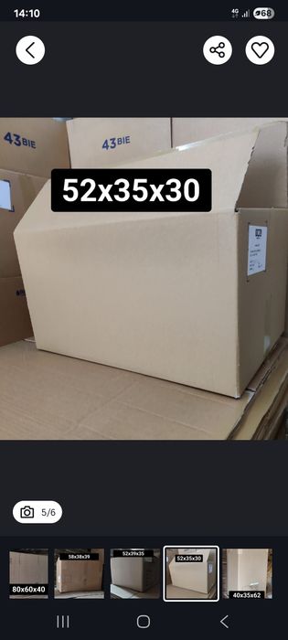 Vand cutii carton reciclate foarte rezistente.