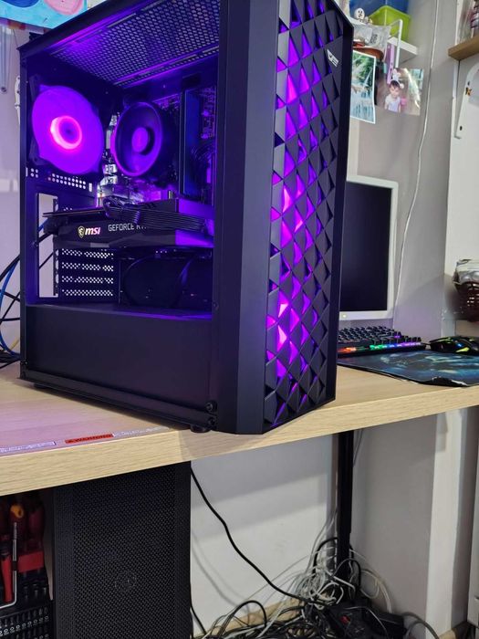 Гейм Комп Ryzen 5 5500/RTX3060Ti/16GB -3200/500GB NVMe SSD