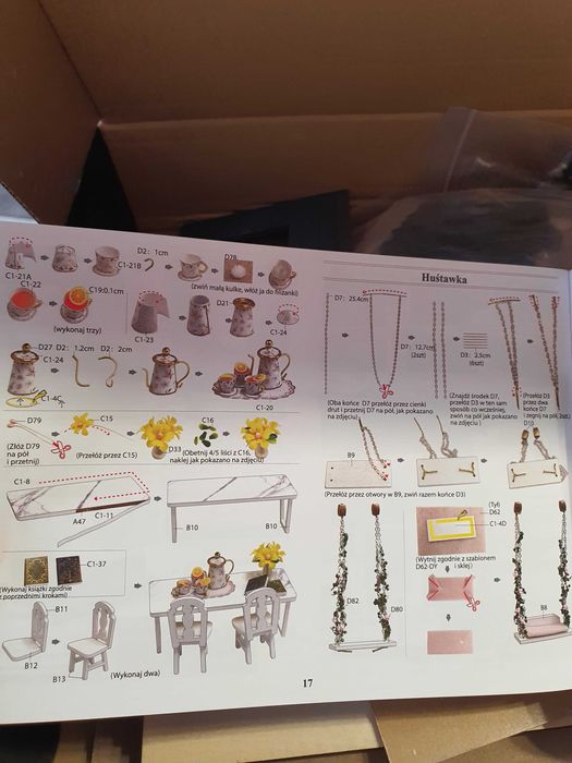 Макет къща за сглобяване Вила Монета, нов