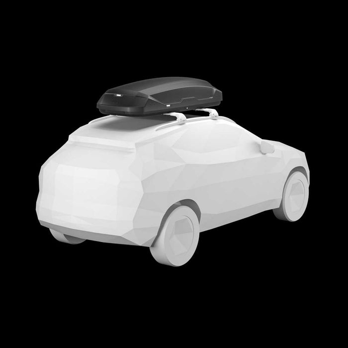Автобокс Thule Force 3, 400L (черен мат)