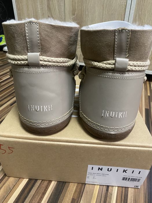 Cizme de zapada ghete bocanci Moon Boot Inuikii Classic High Wedge