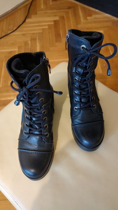 Дамски боти, естествена кожа, номер38