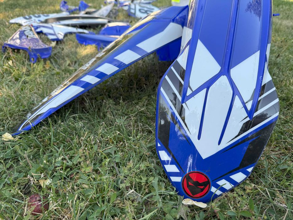 Комплект пластмаси за Yamaha YZ450F 2020 + протектори