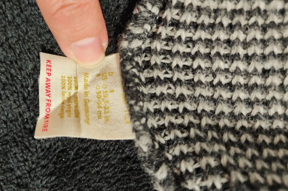 Fes Disana, masura 3, Anthracit, lana merino