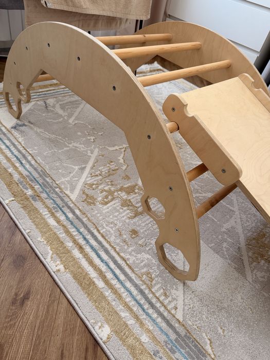 Горка деревянная Арка пиклера