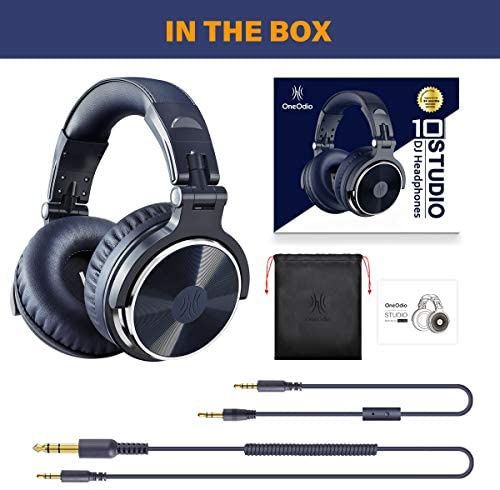 Професионални слушалки OneOdio Studio Pro-10, 20Hz-40KHz, 6.35/3.5 mm