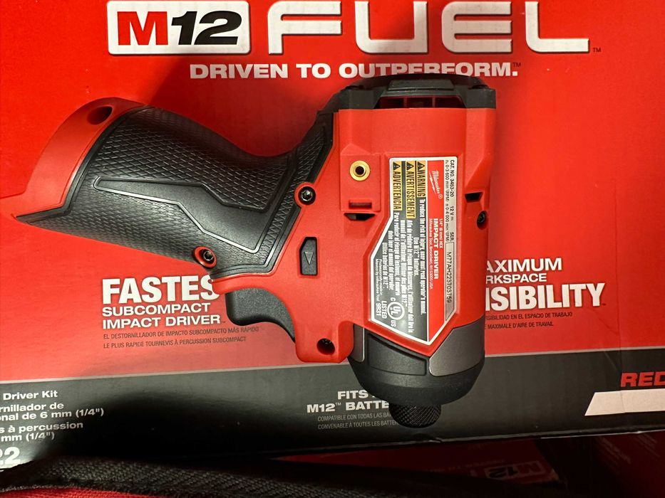 Milwaukee M12 3453 masina insurubat cu impactfuel gen 3 Fid2 - FACTURA