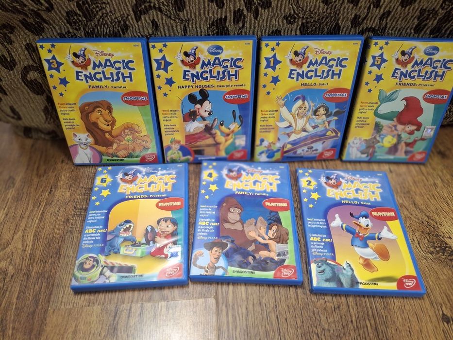 Colectie dvd-uri Magic English