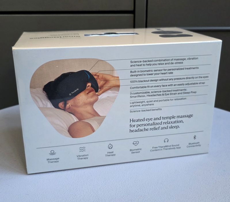 Интелигентен масажор Therabody SmartGoggles V2,3 режима