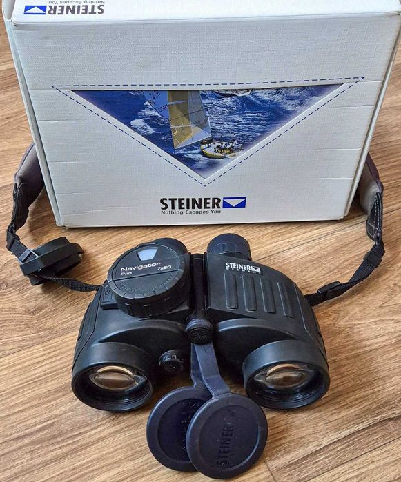 Морски бинокъл Steiner Navigator Pro 7x50 с компас (СЪС ЗАБЕЛЕЖКА)