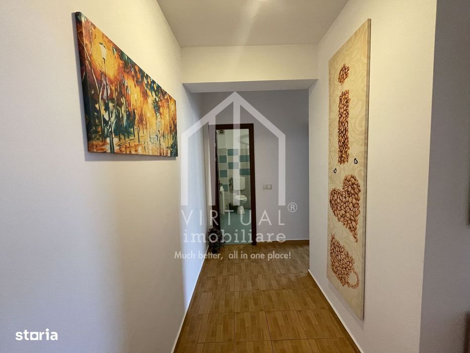 Apartament de inchiriat 3 camere, 2 bai, bucatarie inchisa- Turnisor