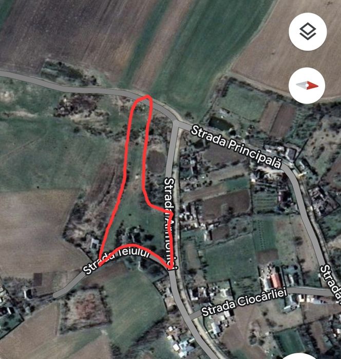 Teren intravilan 5161mp Hirtesti Neamt