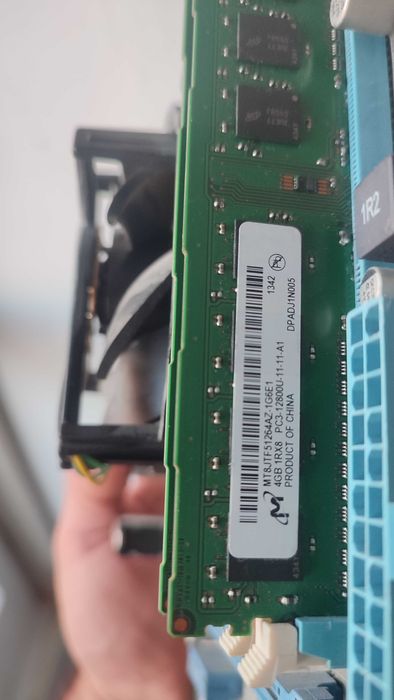 Asus дънна платка с процесор и RAM