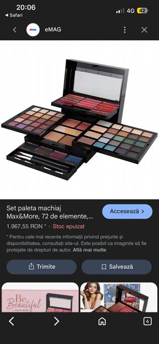 Max & More paleta Makeup