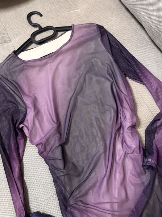 Дамска ефектна рокля.