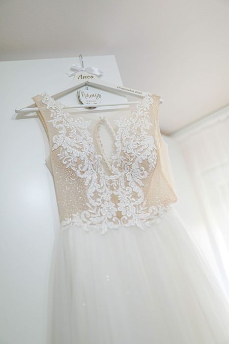 Rochie de mireasa marimea 36/S in stare foarte buna