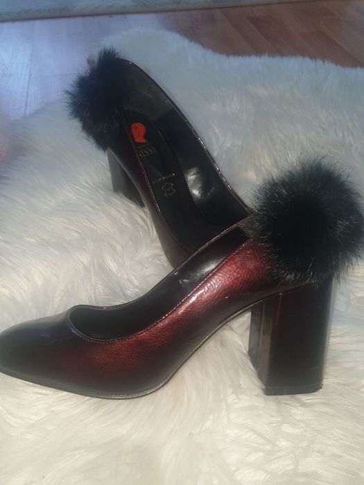 Pantofi piele naturala 38