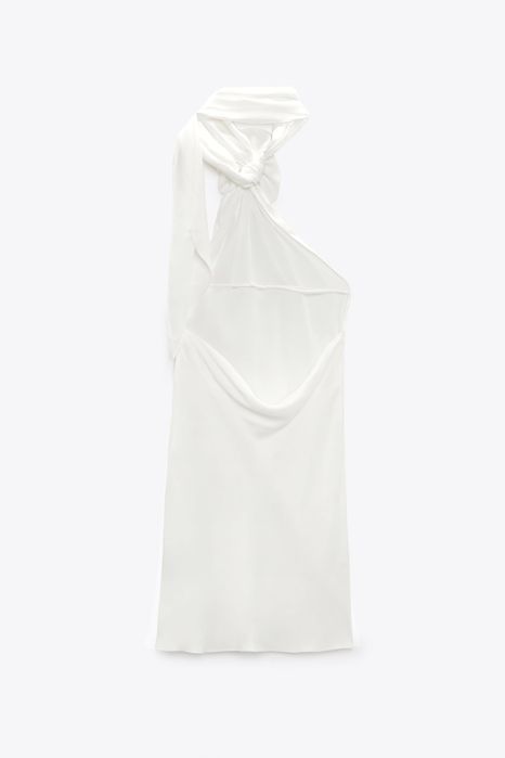 Rochie satinată Zara limited edition