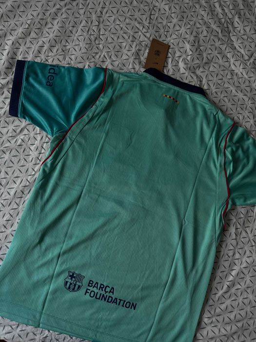 Tricou Barcelona third kit verde 2026-2027 la liga champions league