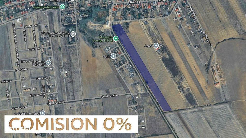 COMISION 0 | Terenuri 500 - 700 mp| Individuala sau Duplex | Săcălaz