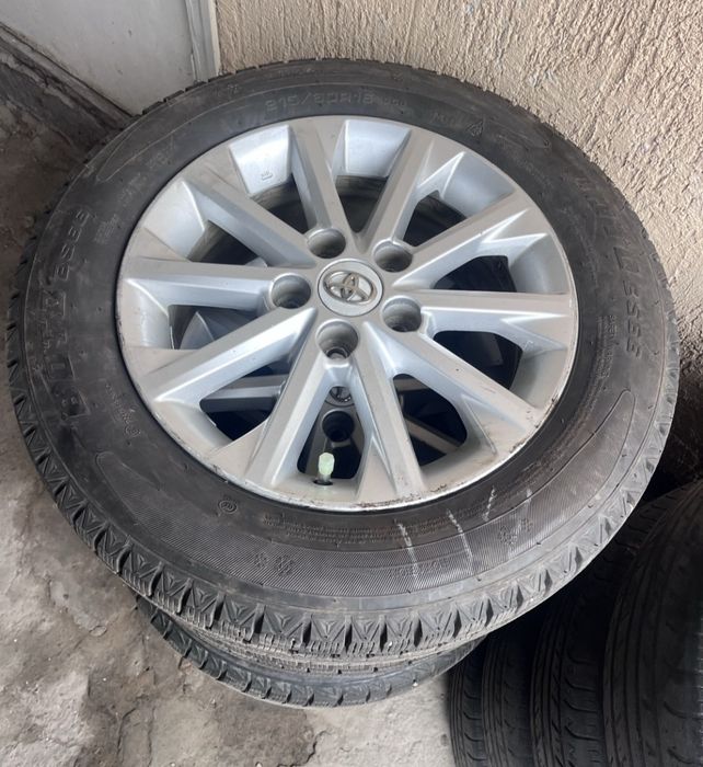 Диски с резиной тойота