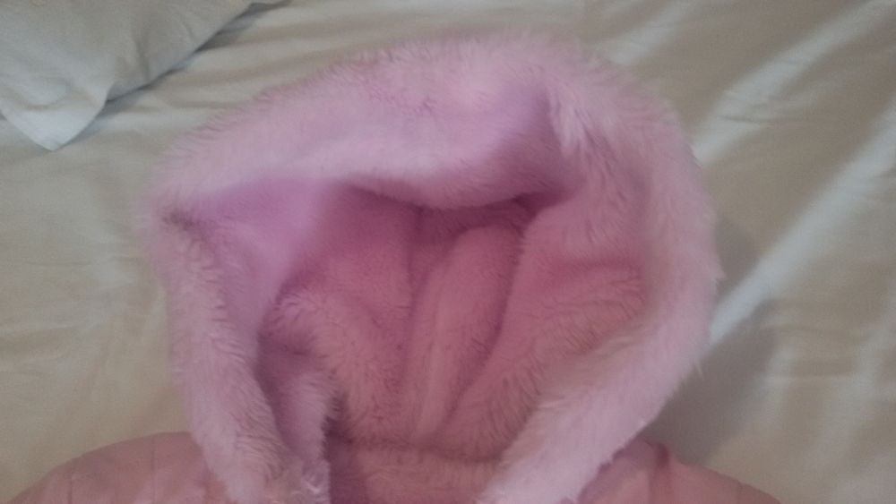 Детско яке с ДВЕ ЛИЦА-кожухче и промазка