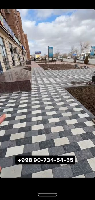 Брусчатка сифатли ва арзон