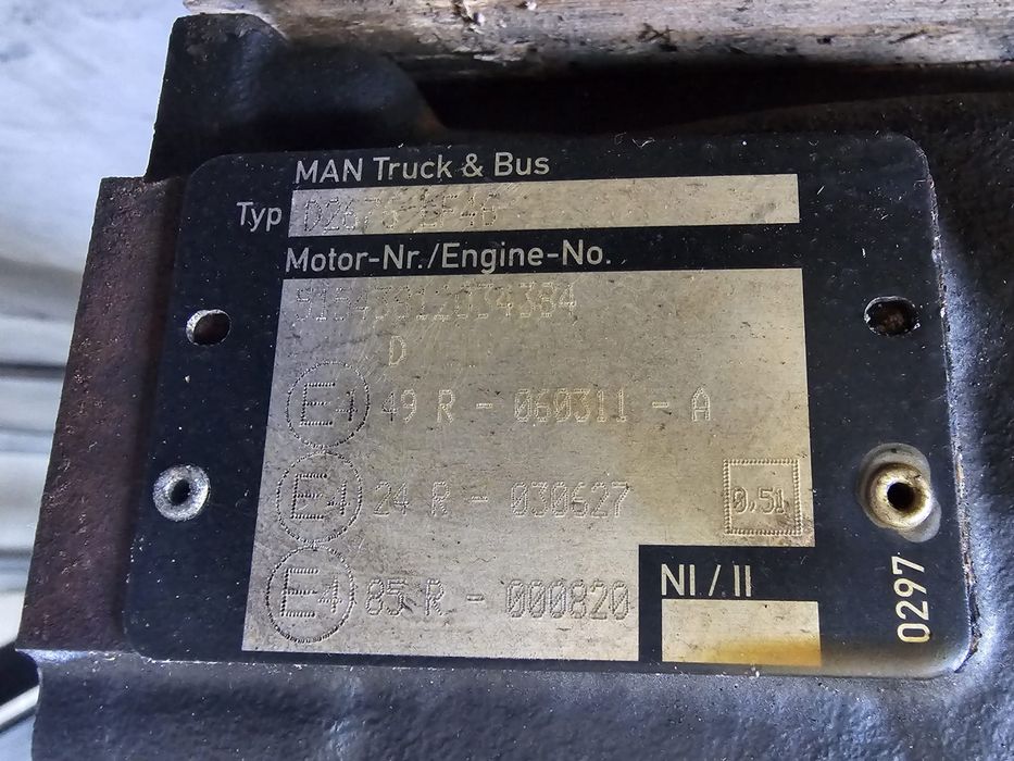 Vand Motor 460 MAN