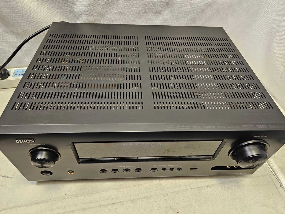 AV Receiver 7.1 Denon AVR-1912 functional – HDMI 3D, ARC, Network – 460W
