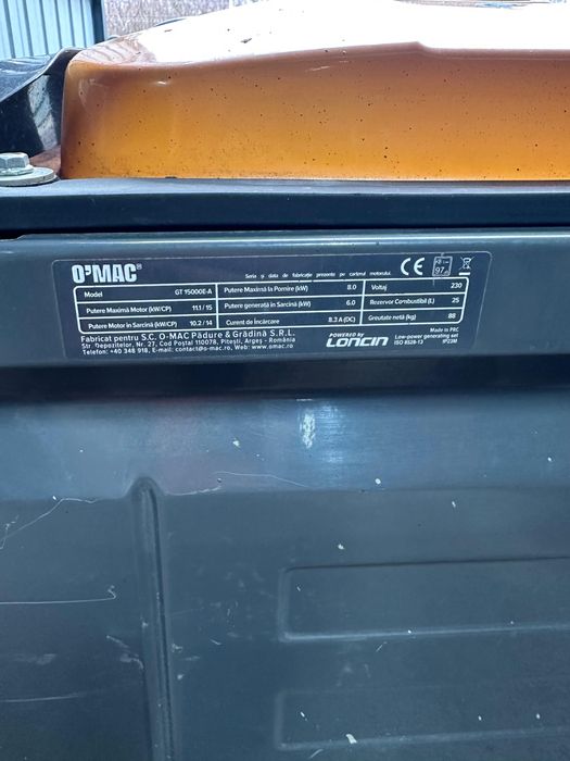 Vand generator monofazic 8kw