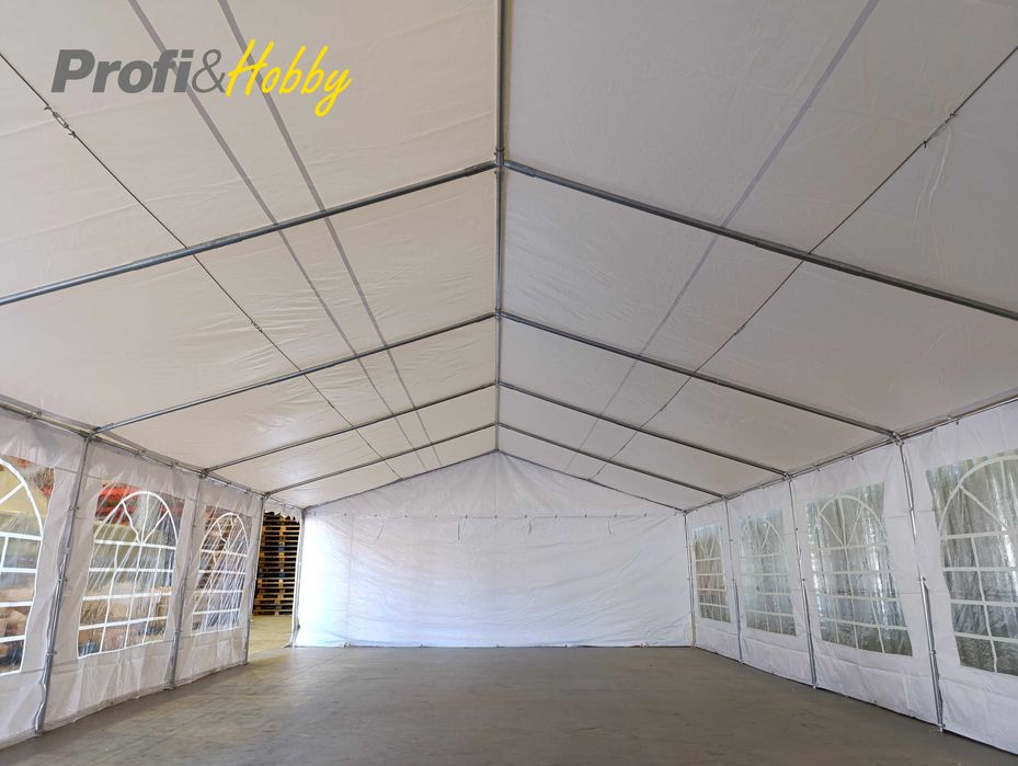 Професионални шатри 6х10м, 6x12м или 6х14м, 100% водоустойчиви