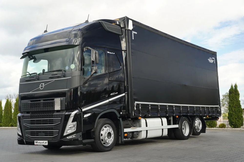 Volvo FH 460 / XXL / Prelată laterală - 7,7 m / 6x2 / Axă rabatabilă și directă / Aer condiționat parcare /