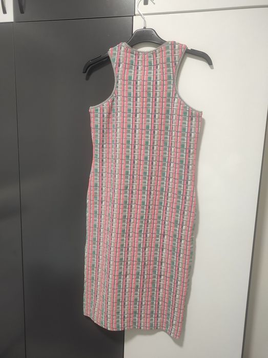 Дамска пъстра рокля