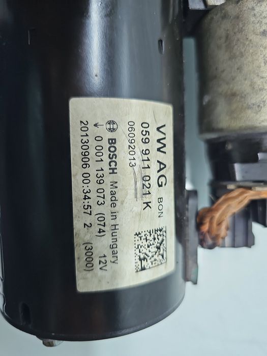 Electromotor AUDI A6 (4G2, C7) [Fabr 2012-2017] 059911021K 3.0 TDI CLA