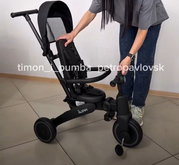Велосипед детский 4в1