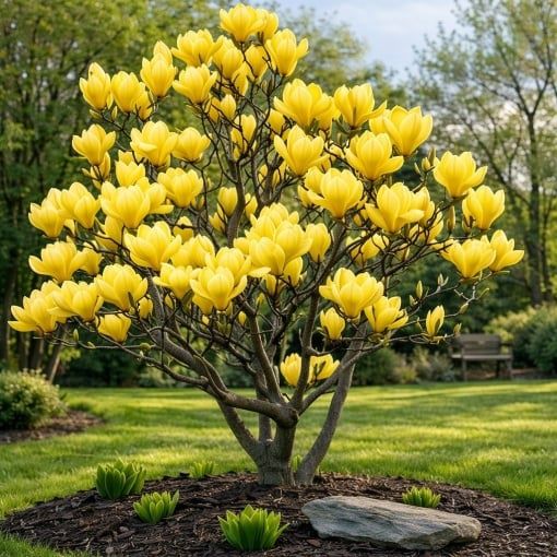 Magnolia Yellow Bird  la Ghiveci