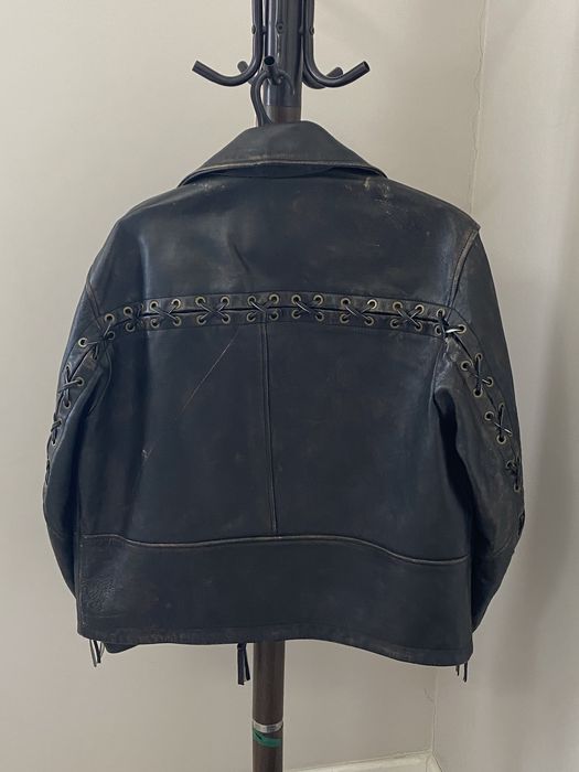 Кожаная куртка zara